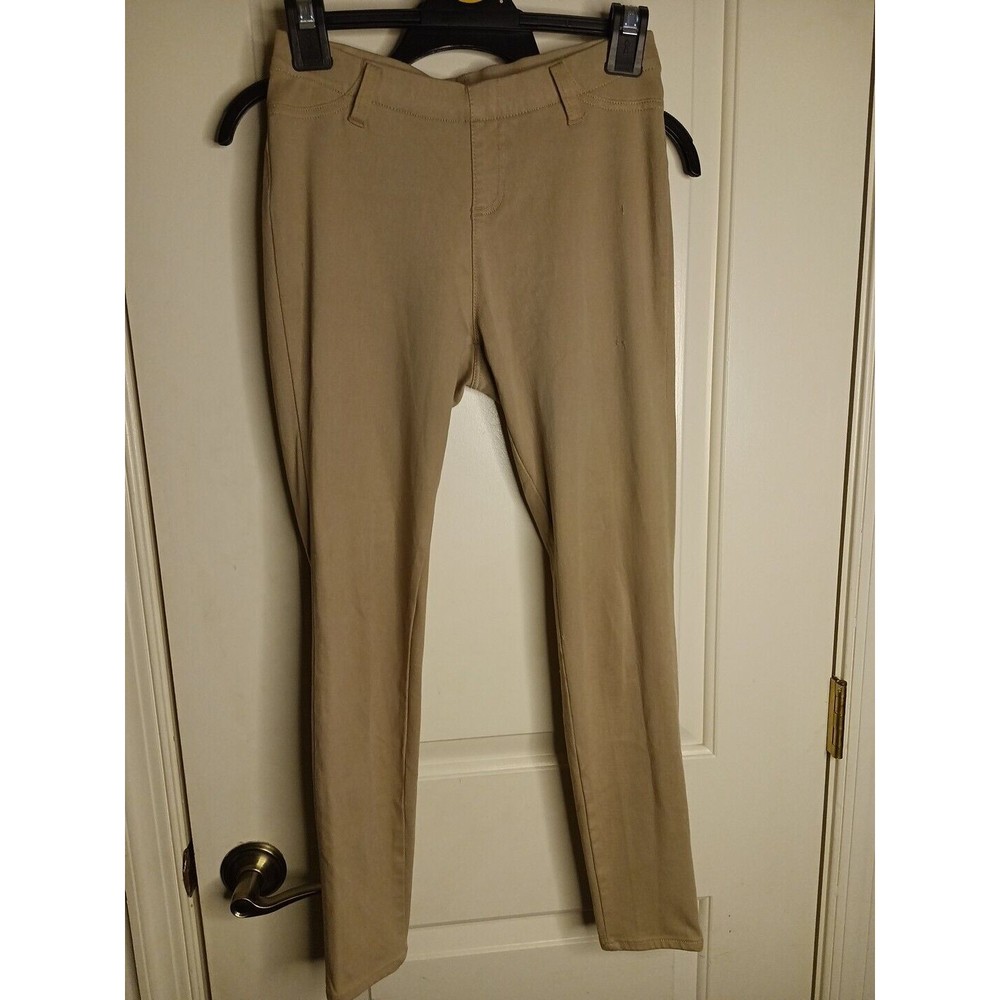Faded Glory Tan/Khaki Pants Jeggings Skinny Jeans Stretch Small 4-6
